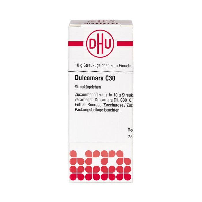 DHU Dulcamara C 30 Streukügelchen, 10 g Globuli