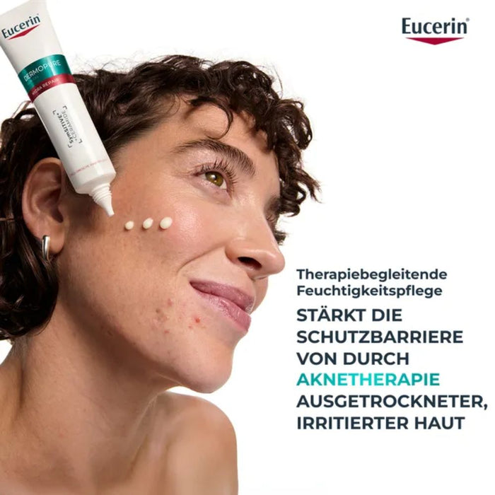 Eucerin Dermopure Hydra Repair Feuchtigkeitspflege für zu Akne neigende Haut, 40 ml Creme