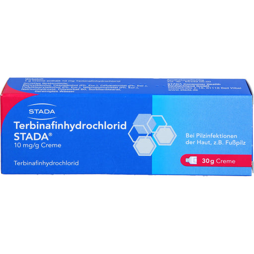 Terbinafinhydrochlorid STADA 10mg/g Creme, 30 g Creme