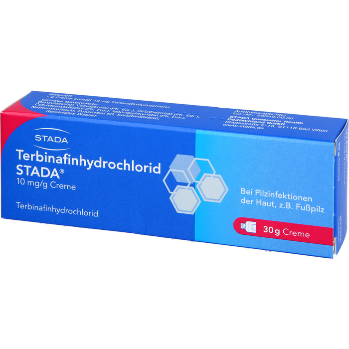 Terbinafinhydrochlorid STADA  10mg/g Creme, 30 g Cream