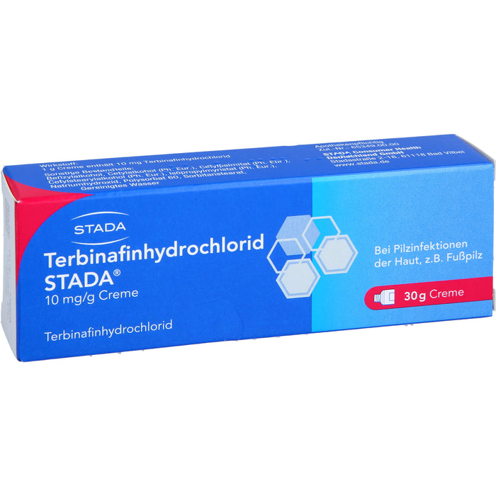 Terbinafinhydrochlorid STADA  10mg/g Creme, 30 g Cream