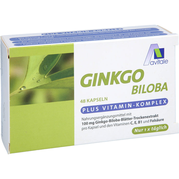 Ginkgo Biloba Kapseln, 48 St KAP