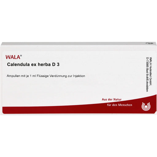 WALA Calendula Ex Herba D3 flüssige Verdünnung, 10 St. Ampullen
