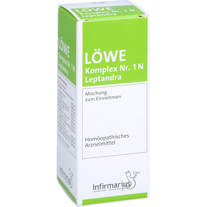 Löwe Komplex Nr. 1 N Leptandra Tropfen, 50 ml Lösung