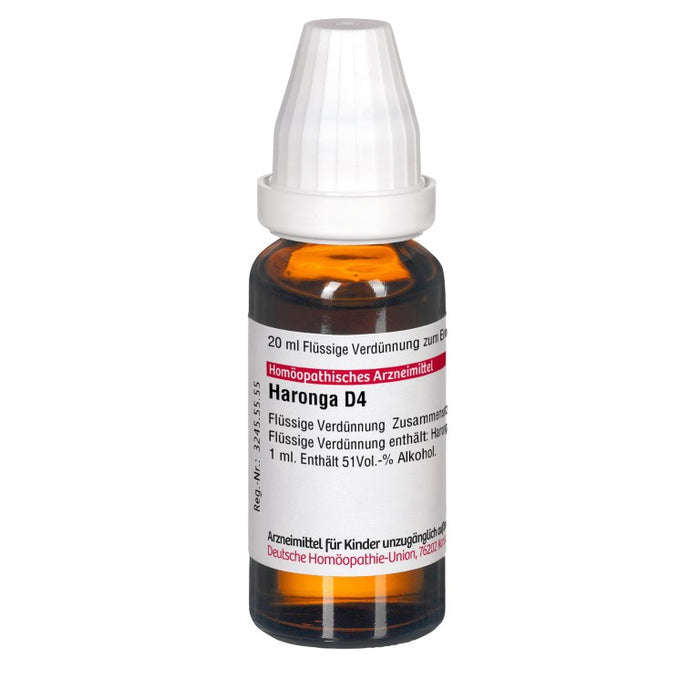 DHU Haronga D4 Dilution, 20 ml Solution
