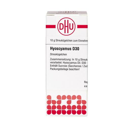 DHU Hyoscyamus D30 Streukügelchen, 10 g Globuli