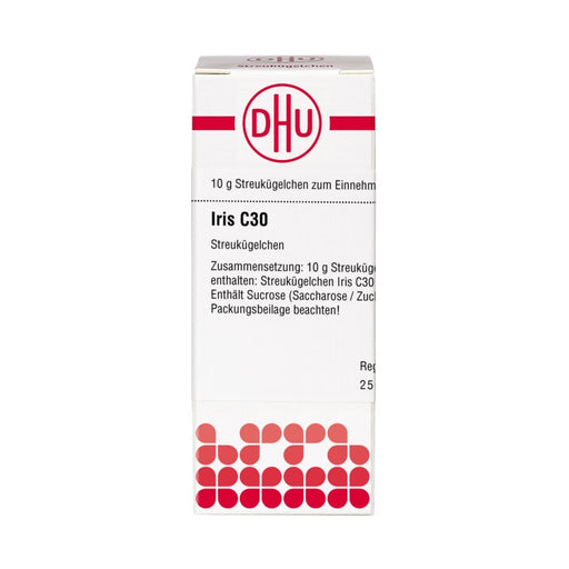 DHU Iris C30 Streukügelchen, 10 g Globuli
