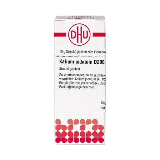 DHU Kalium jodatum D200 Streukügelchen, 10 g Globuli