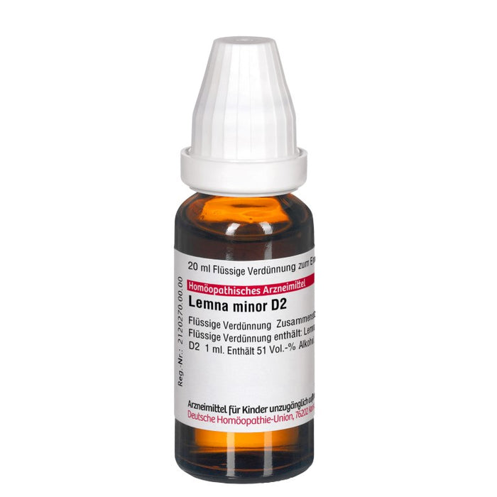 Lemna minor D2 DHU Dilution, 20 ml Solution