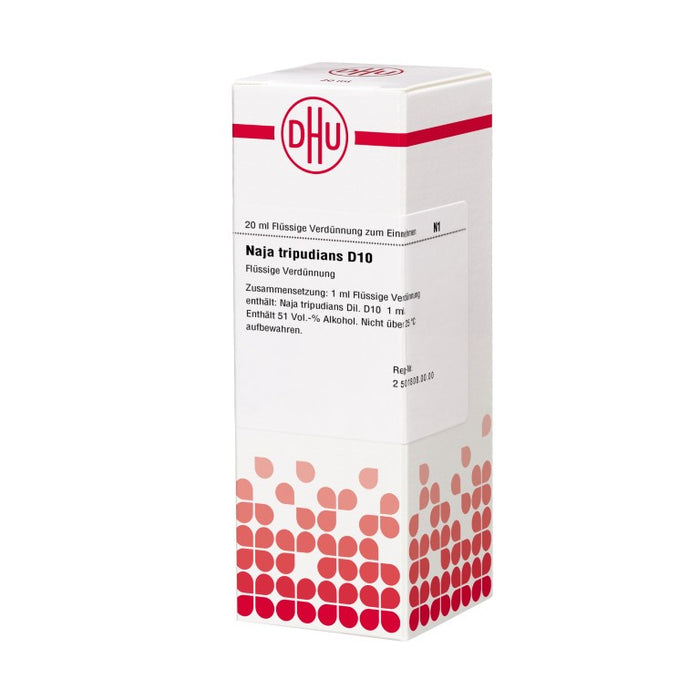 Naja tripudians D10 DHU Dilution, 20 ml Solution