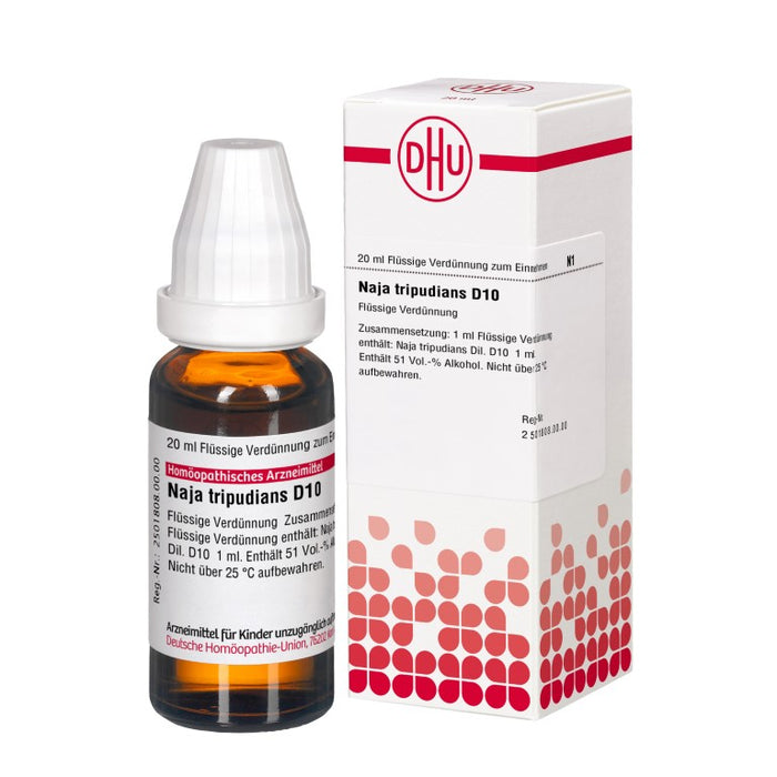 Naja tripudians D10 DHU Dilution, 20 ml Solution