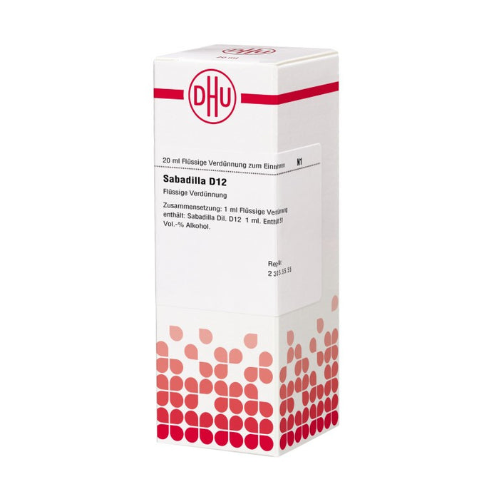 DHU Sabadilla D12 Dilution, 20 ml Solution