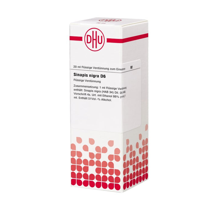 Sinapis nigra D6 DHU Dilution, 20 ml Solution