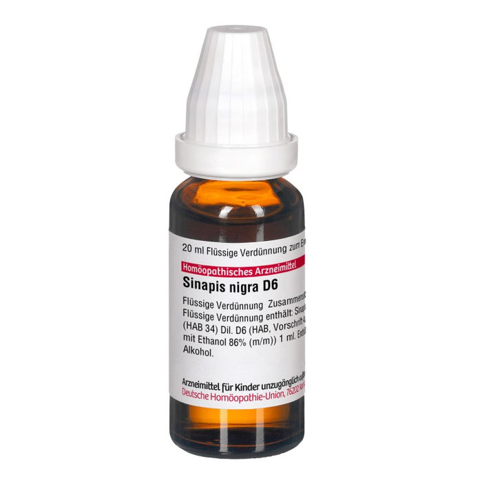 Sinapis nigra D6 DHU Dilution, 20 ml Solution