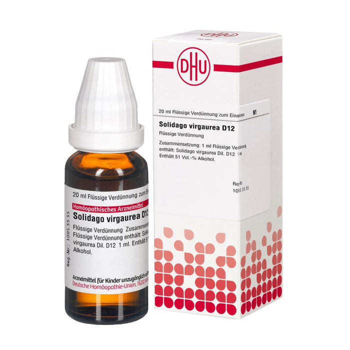 Solidago virgaurea D12 DHU Dilution, 20 ml Solution