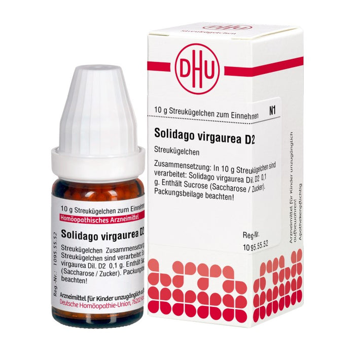 Solidago virgaurea D2 DHU Globuli, 10 g Globules