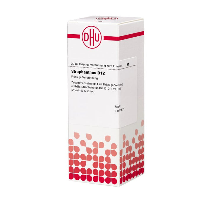 Strophanthus D12 DHU Dilution, 20 ml Solution
