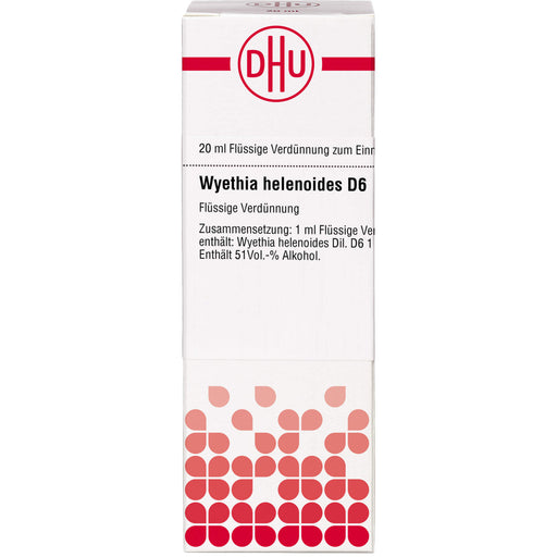 Wyethia helenioides D6 DHU Dilution, 20 ml Lösung