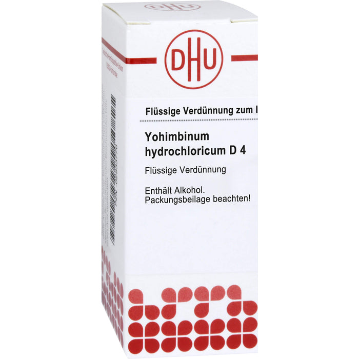 Yohimbinum hydrochloricum D4 DHU Dilution, 20 ml Solution
