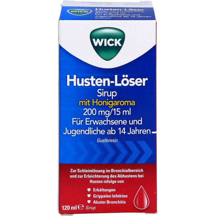 WICK Hustenlöser Sirup, 120 ml Lösung