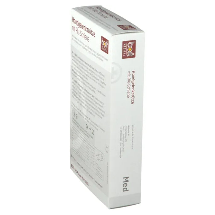 Bort Handgelenkstütze mit Alu-Schiene rechts Gr. M schwarz, 1 St. Bandage