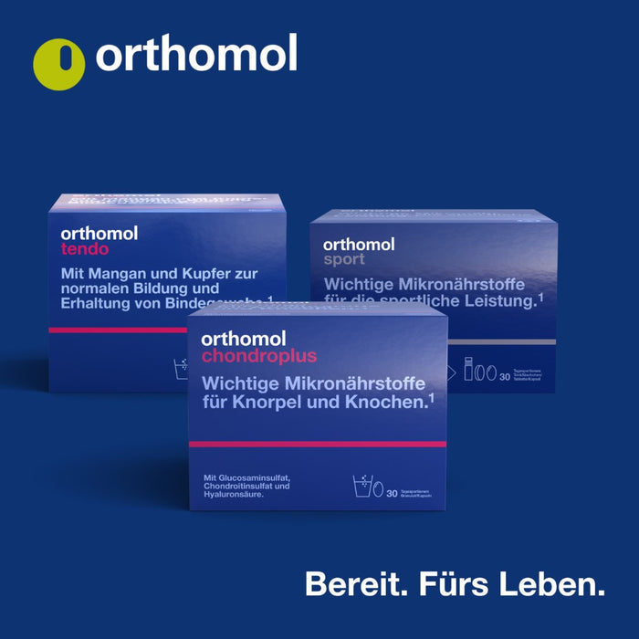 Orthomol Osteo - Mikronährstoffe für die Knochen - Nahrungsergänzungsmittel mit den Vitaminen C, D und K sowie Zink, 30 St. Tagesportionen