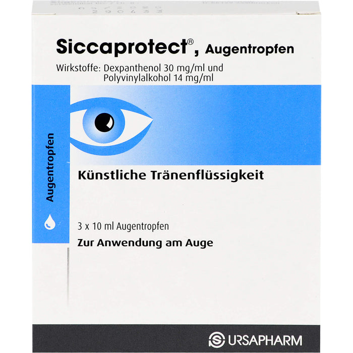 Siccaprotect Augentropfen, 30 ml Solution
