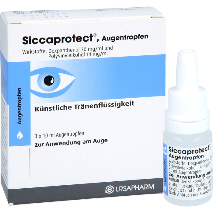 Siccaprotect Augentropfen, 30 ml Lösung
