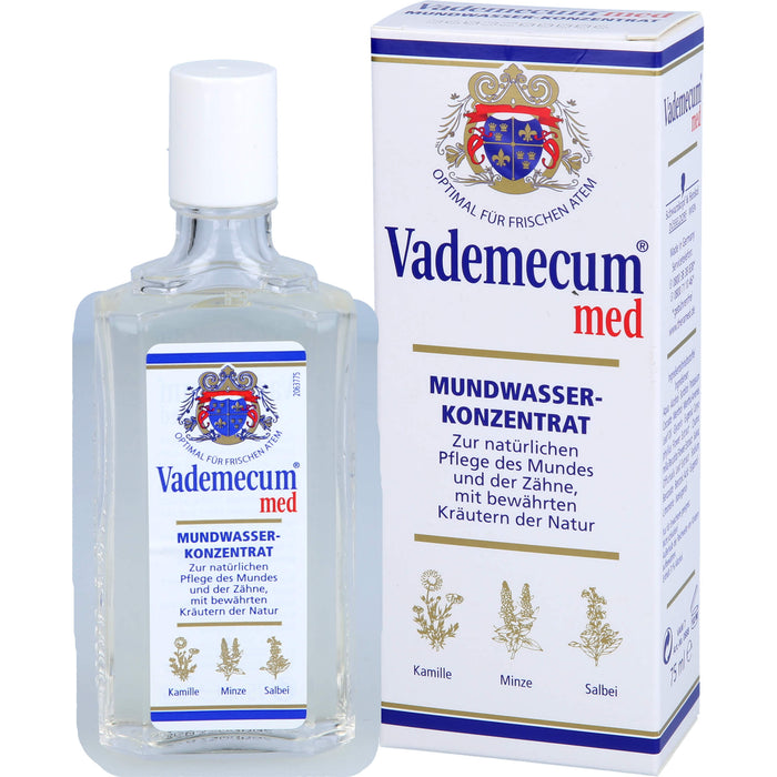 Vademecum med Mundwasserkonzentrat, 75 ml Solution