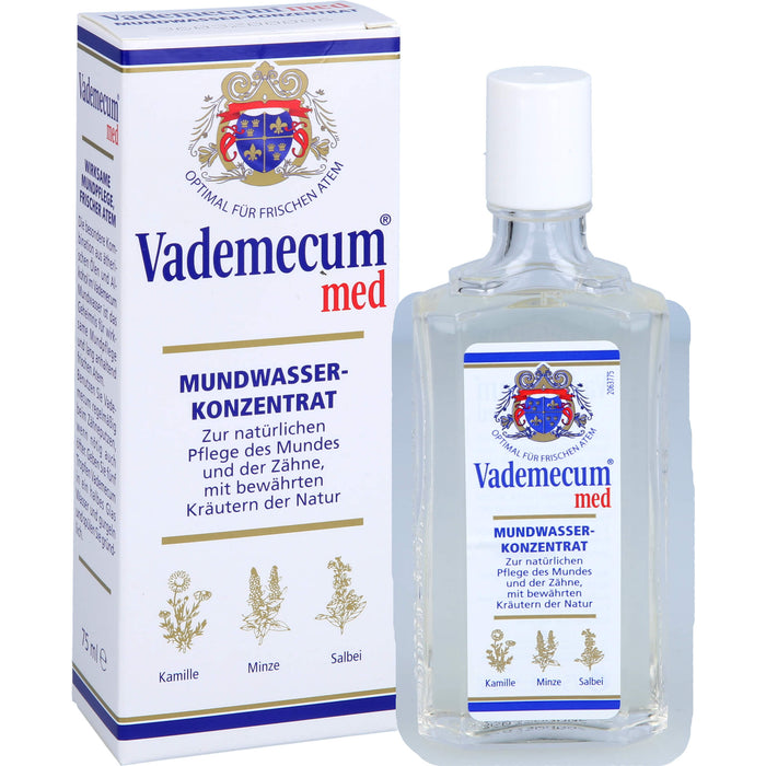Vademecum med Mundwasserkonzentrat, 75 ml Solution