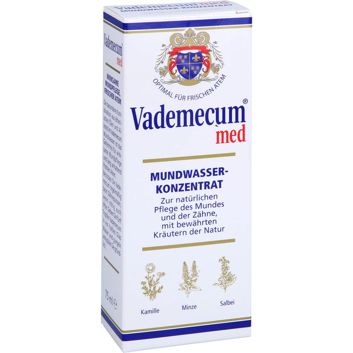 Vademecum med Mundwasserkonzentrat, 75 ml Solution