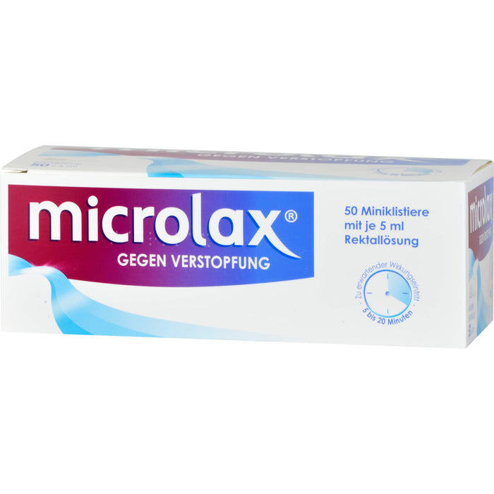 Microlax kohlpharma Rektallösung, 50 pc Lavements