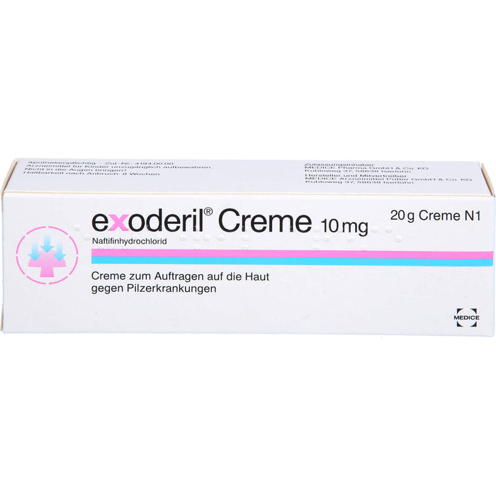 exoderil Creme 10 mg, 20 g Crème