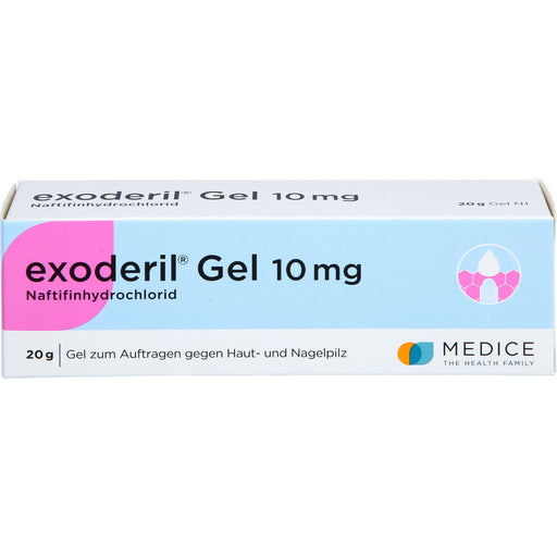 exoderil Gel gegen Haut- und Nagelpilz, 20 g Gel
