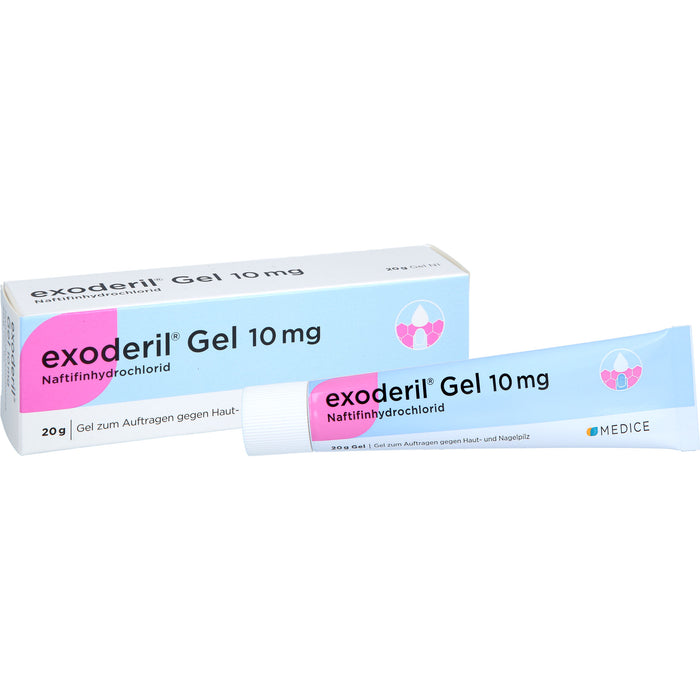 exoderil Gel gegen Haut- und Nagelpilz, 20 g Gel