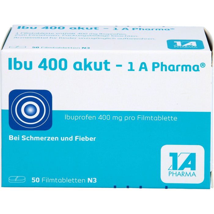 Ibu 400 akut - 1 A Pharma Filmtabletten, 50.0 St. Tabletten