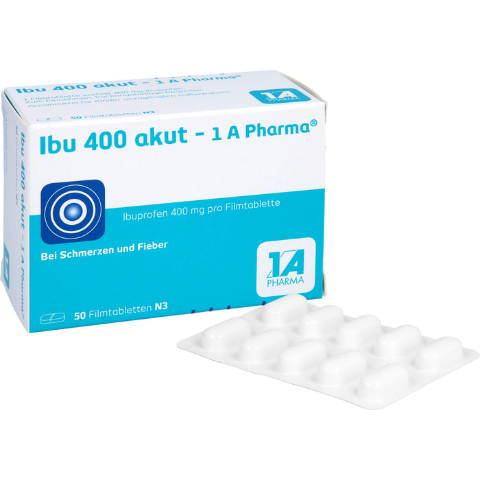Ibu 400 akut - 1 A Pharma Filmtabletten, 50.0 St. Tabletten
