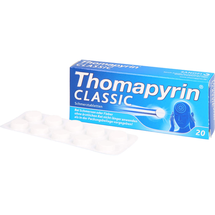 Thomapyrin classic Schmerztabletten Original von Sanofi-Aventis, 20.0 St. Tabletten