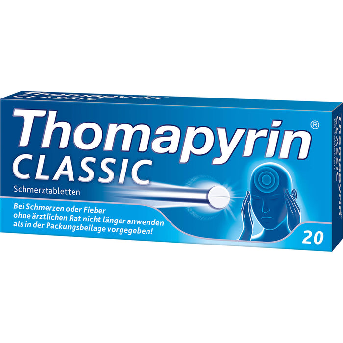 Thomapyrin classic Schmerztabletten Original von Sanofi-Aventis, 20.0 St. Tabletten