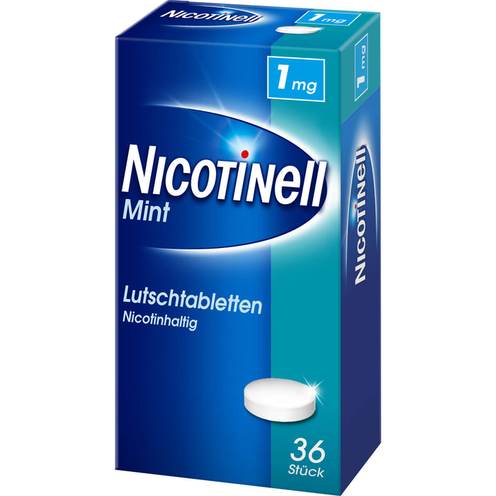 Nicotinell Mint Lutschtabletten zur Raucherentwöhnung, 36 pcs. Tablets