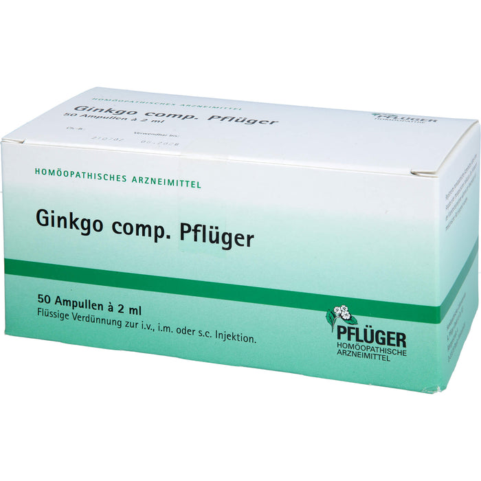 Ginkgo comp. Pflüger Amp., 50 St AMP