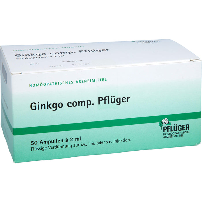 Pflüger Ginkgo comp. flüssige Verdünnung, 50 pc Ampoules