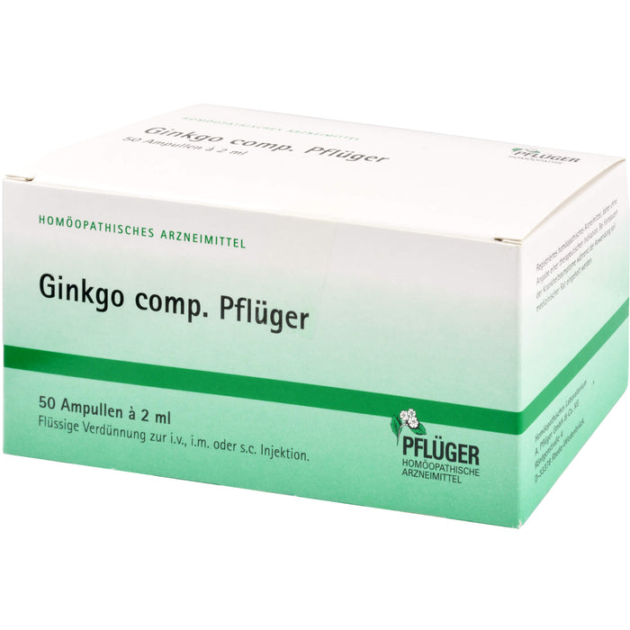 Ginkgo comp. Pflüger Amp., 50 St AMP