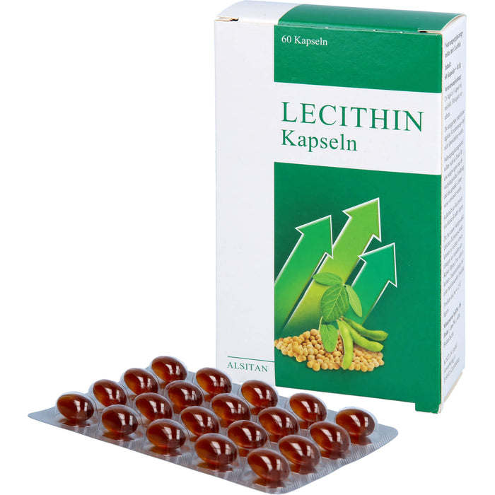 ALSITAN Lecithin Kapseln, 60 St. Kapseln