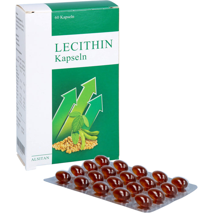ALSITAN Lecithin Kapseln, 60 pcs. Capsules