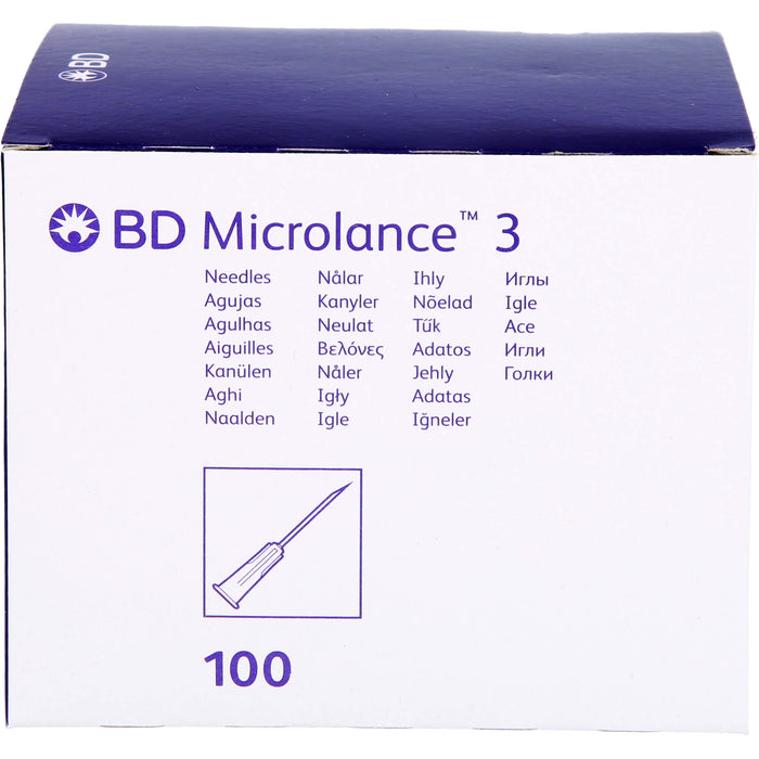 BD Microlance 3 Kanülen 25 G 1 0,5 x 25 mm, 100 St. Kanülen