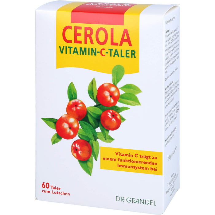 Dr. Grandel Cerola Vitamin-C-Taler zum Lutschen, 60 pcs. Tablets