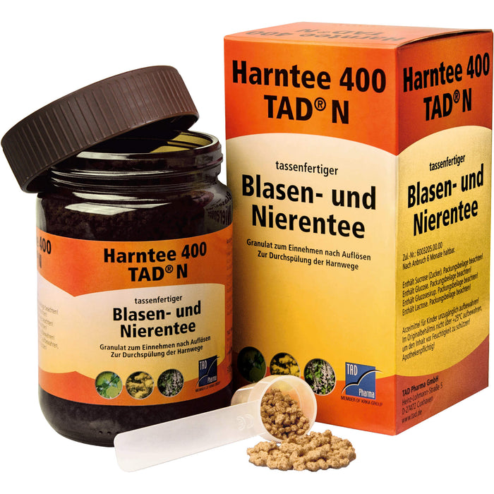 Harntee 400 TAD N Granulat Blasen- und Nierentee, 300.0 ml Granulat