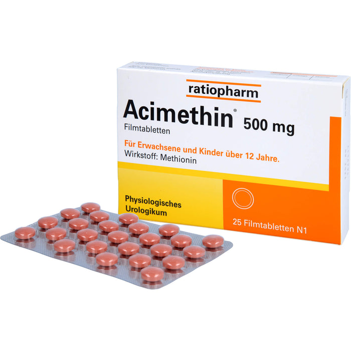Acimethin 500 mg Filmtabletten, 25 pcs. Tablets
