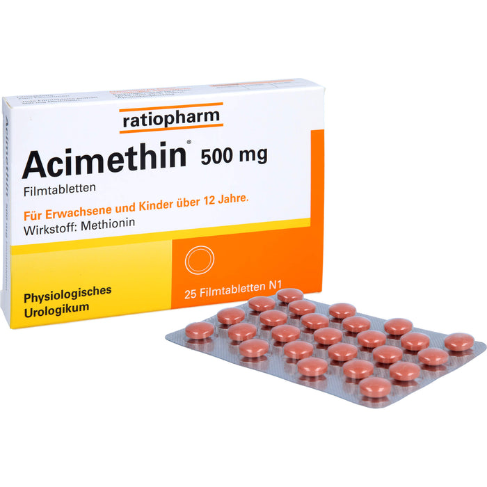 Acimethin 500 mg Filmtabletten, 25 pcs. Tablets